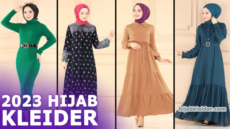 2023 Wintermode Mode Selvim Hijab Kleid Modelle 6 | Mode Selvim Kleider 2023