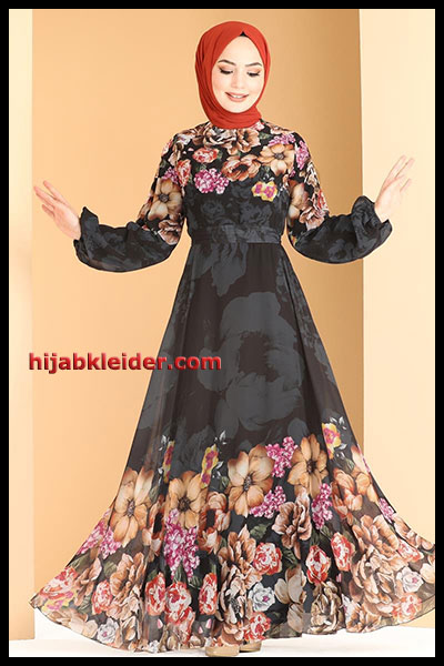 Große Größen Hijab Kleider Modelle für Winter 2023 Teil 10 | Trendige Hijab-Kleider 2023