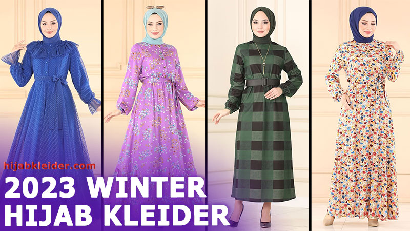 2023 Moda Selvim Winter Hijab Kleid 8 | Winter-Hijab-Kleider der neuen Saison