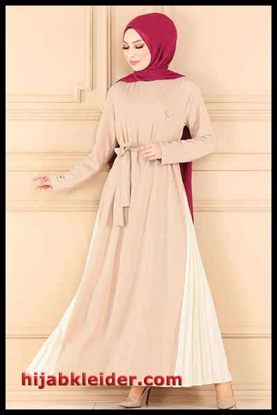 2023 Winter ModaSelvim Hijab Kleid Modelle (15)