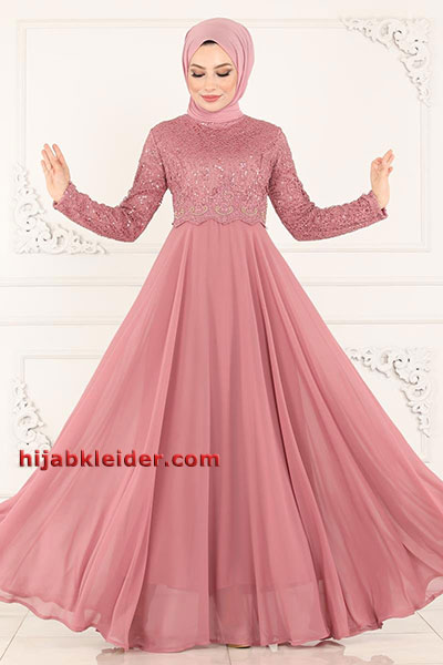 ModaSelvim Abendkleider Modelle 4 (2023 Winter) – Hijab Abendkleid- Evening Dress
