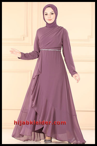 Moda Selvim Hijab Abendkleid Modelle 6 (Winter 2023) – Modaselvim Abendkleider – Evening Dresses