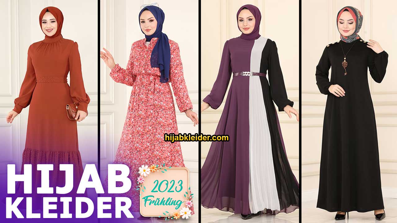 Moda Selvim 2023 Frühjahr-Sommer Hijab Kleider 5 | Moda Selvim Sommerkleid 2023